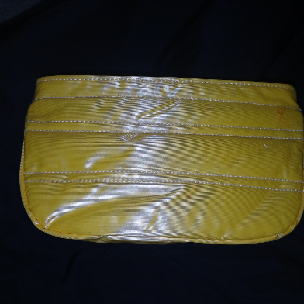 Clinique Yellow Cosmetic Bag